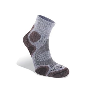 Ponožky Bridgedale CoolFusion Trail Diva wom 814 heather / damson S (3-4,5)